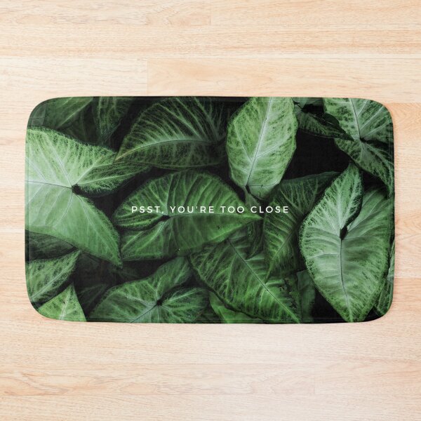 Item preview, Psst, you're too close text on an image of leaves designed and sold by Pien-Designs.