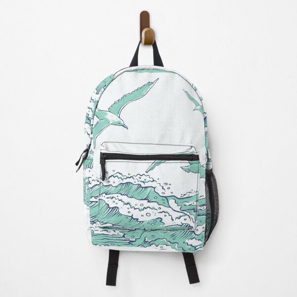Item preview, Blue Ocean Waves designed and sold by Imakeyouhappy.