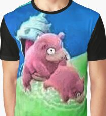 Pokemon Go Bang SlowBro Slowpoke Meme Graphic T-Shirt