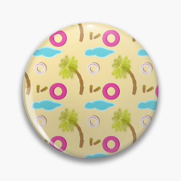 Item preview, Beach design pattern with palm tree designed and sold by CutieBlue.