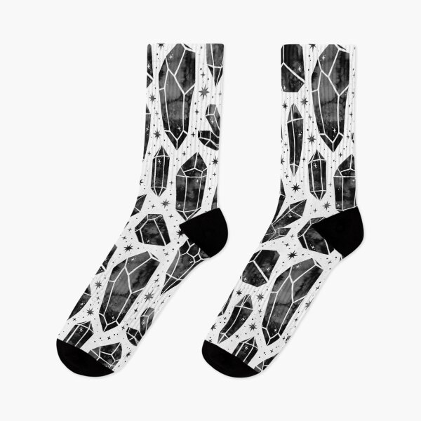 Item preview,  Black Crystal on White designed and sold by Paisley Yazel.