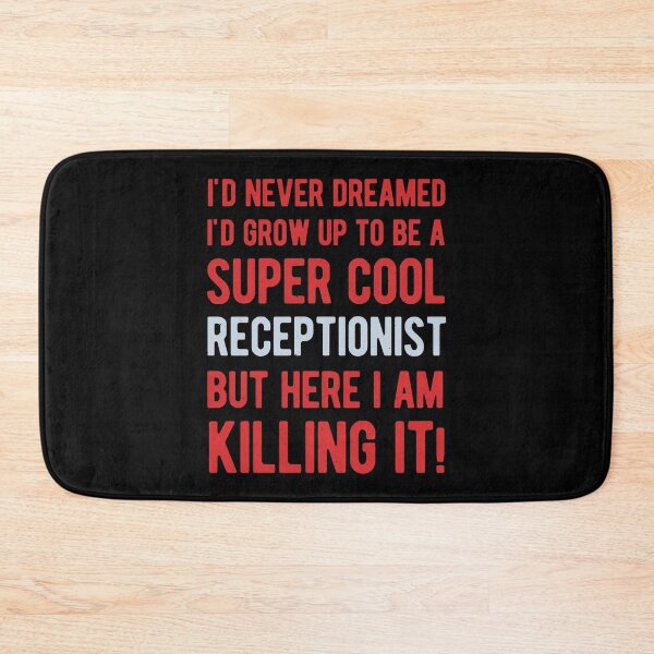 Item preview, Funny Receptionist designed and sold by artworkbyrihen.