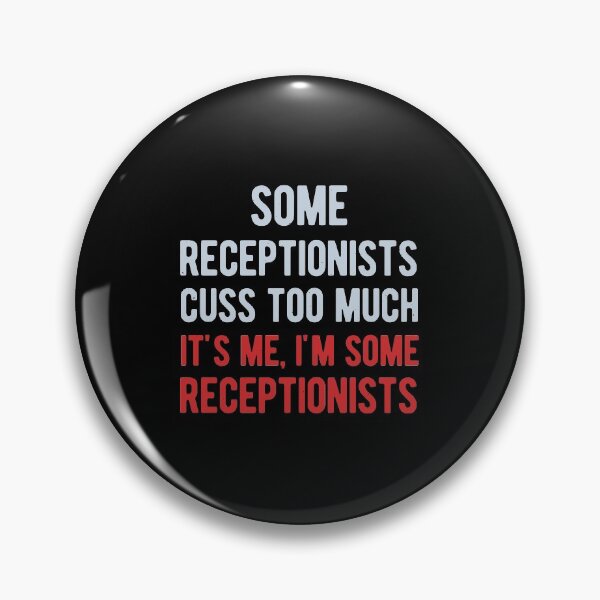 Item preview, Funny Receptionist designed and sold by artworkbyrihen.