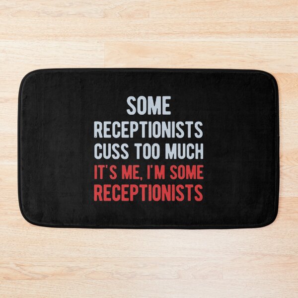 Item preview, Funny Receptionist designed and sold by artworkbyrihen.