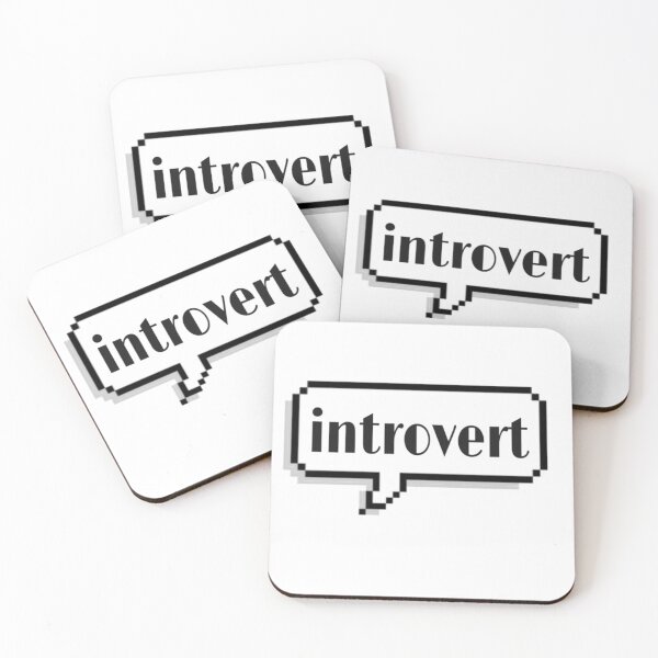Item preview, Introvert Call-out Sticker designed and sold by shravanii.