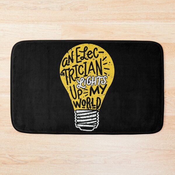 Item preview, An Electrician Lights Up My World designed and sold by shirtbubble.