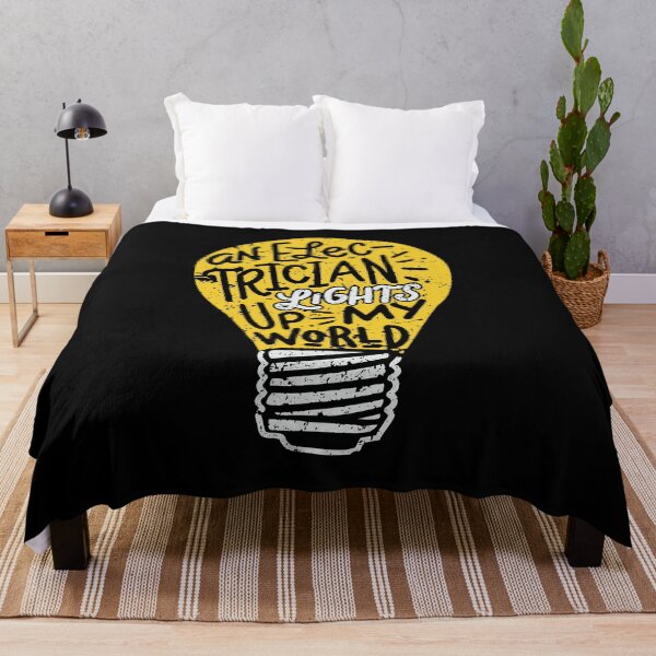 Item preview, An Electrician Lights Up My World designed and sold by shirtbubble.