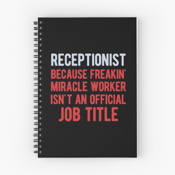 Item preview, Funny Receptionist designed and sold by artworkbyrihen.