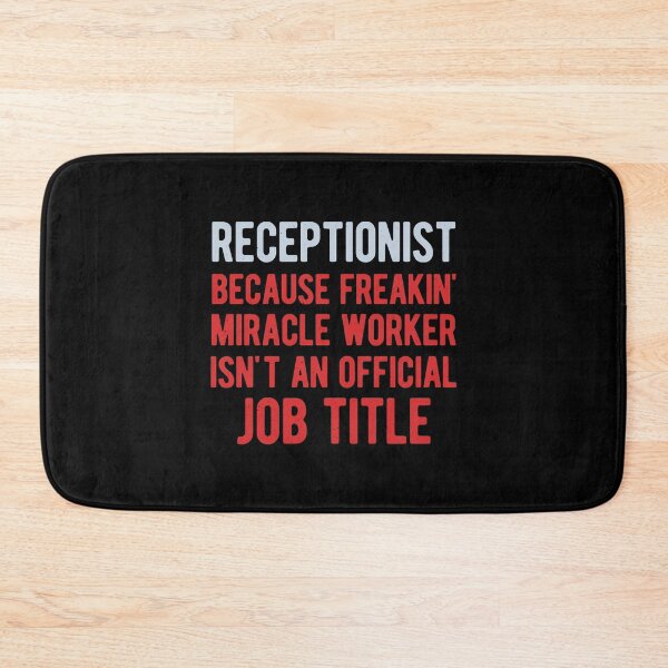 Item preview, Funny Receptionist designed and sold by artworkbyrihen.