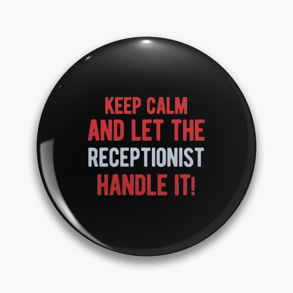 Item preview, Funny Receptionist designed and sold by artworkbyrihen.