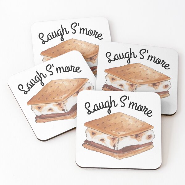 Item preview, Laugh Smore - Food Quote designed and sold by iamwowie.