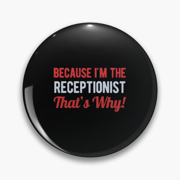 Item preview, Funny Receptionist designed and sold by artworkbyrihen.