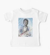 Camiseta para bebés John Mayer en acuarela.
