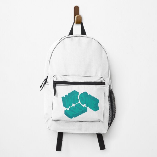 Item preview, We are one teal blocks designed and sold by starseedgems.