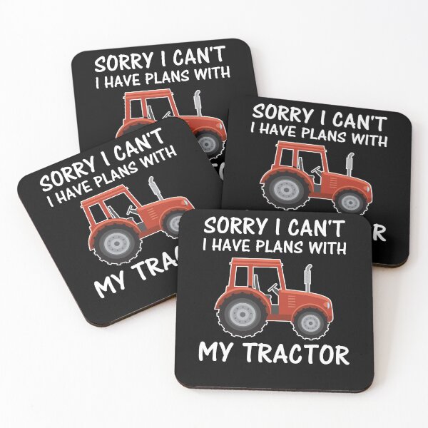 Item preview, Sorry I Can't I Have Plans With My Tractor designed and sold by shirtbubble.