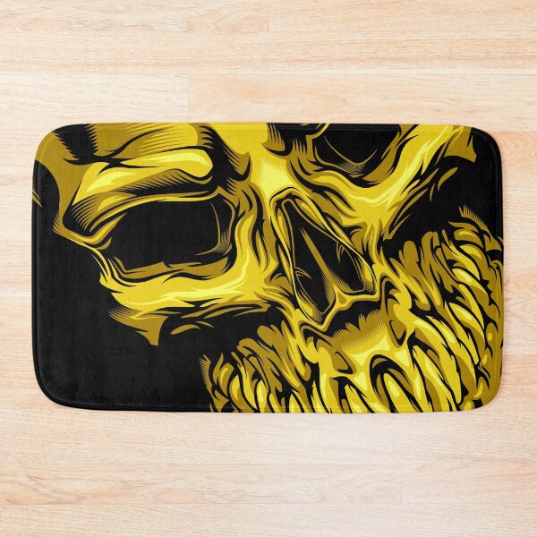 Item preview, Gold Skull face of toothy venom designed and sold by Volonoff.