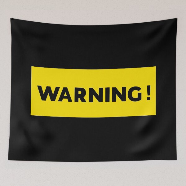 Item preview, WARNING! designed and sold by Binsagar.