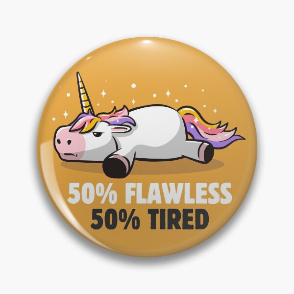 Artikelvorschau, 50% makelloses 50% faules süßes Einhorngeschenk entworfen und verkauft von EduEly.