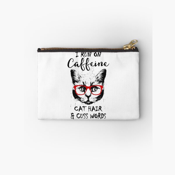 Item preview, I Run On Caffeine Cats and Cuss Words designed and sold by Gwenn69.