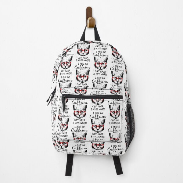 Item preview, I Run On Caffeine Cats and Cuss Words designed and sold by Gwenn69.
