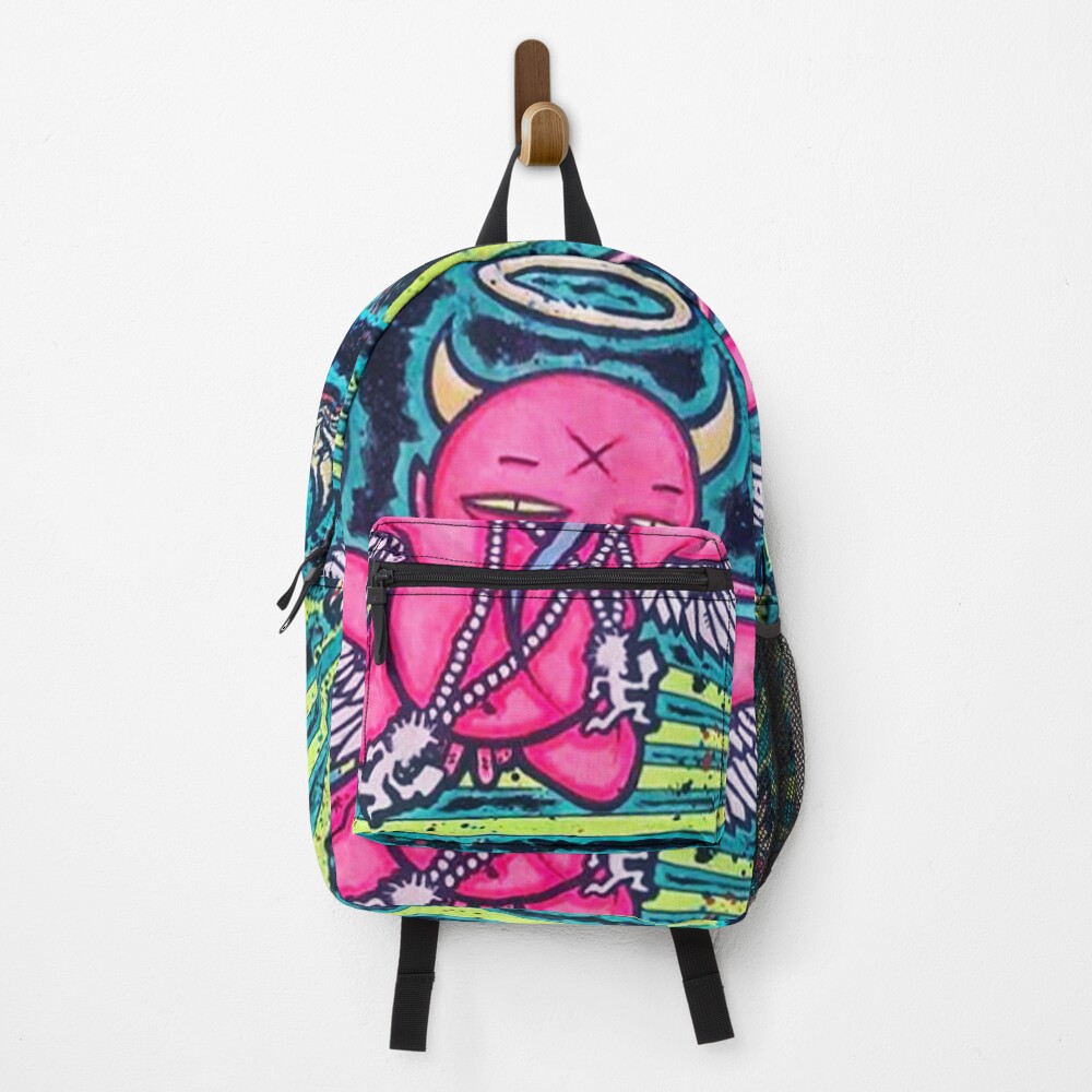 Vista previa del artículo con la obra «Mochila», diseñado y vendido por aetchdiesel.