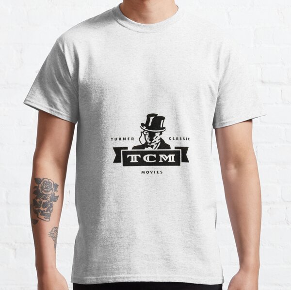 Turner classic movies-film classique turner,années 70,années 80,années 90,noir,blanc, Classic T-Shirt