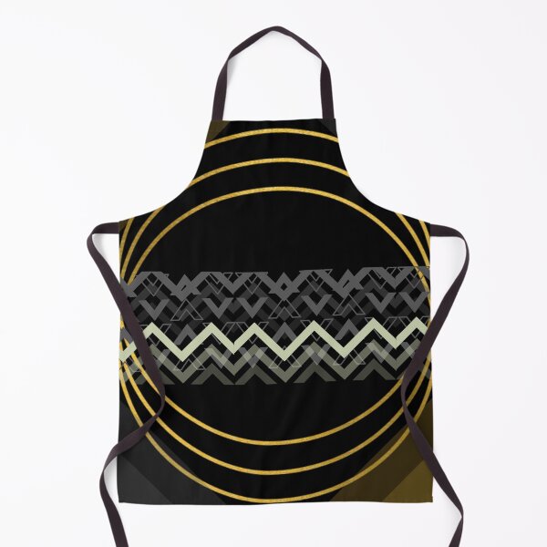 Item preview, Triple golden ring-zigzag pattern designed and sold by Gitau98.