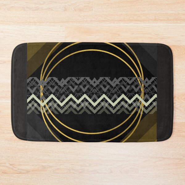 Item preview, Triple golden ring-zigzag pattern designed and sold by Gitau98.