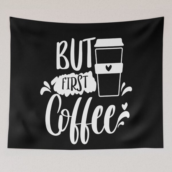 Item preview, But First Coffee designed and sold by H3rron-Arts.