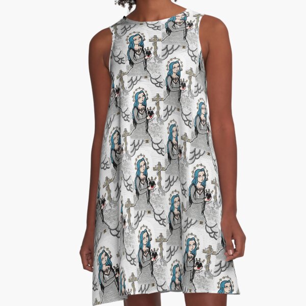 Three Ov Swords A-Line Dress