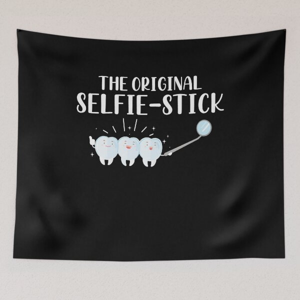 Item preview, The Original Selfie Stick Dentist Dental Hygiene designed and sold by Dressed For  Duty.