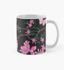 Oriental birds, flowers and butterflies Classic Mug