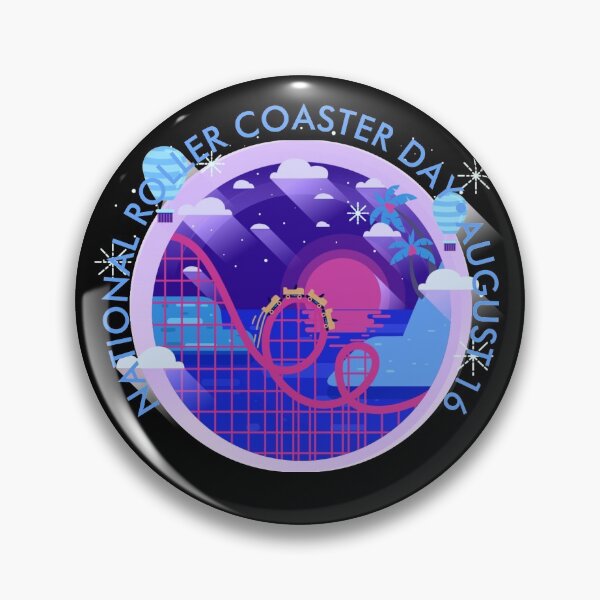 Item preview, National Roller Coaster Day designed and sold by HolidayBug.
