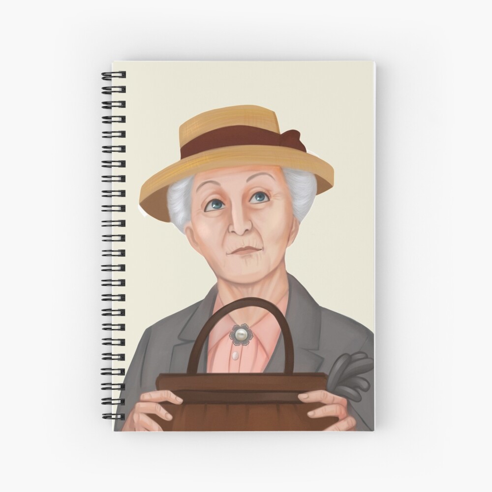Miss Marple Spiral Notebook