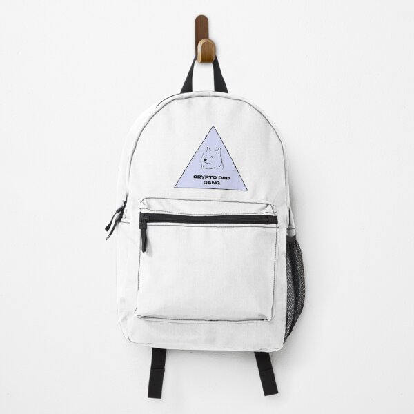 Item preview, Warning Triangle Lineart Crypto Dad designed and sold by cimong.