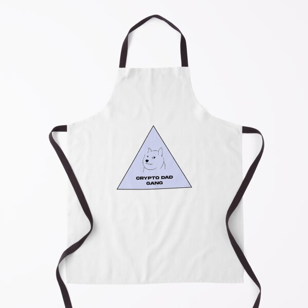 Item preview, Warning Triangle Lineart Crypto Dad designed and sold by cimong.