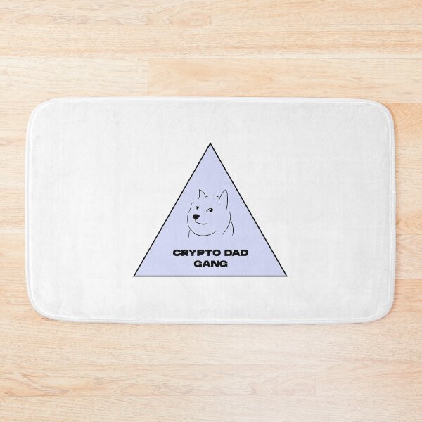 Item preview, Warning Triangle Lineart Crypto Dad designed and sold by cimong.