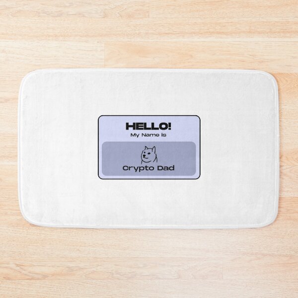 Item preview, Hello My Name is Cyrpto Dad designed and sold by cimong.