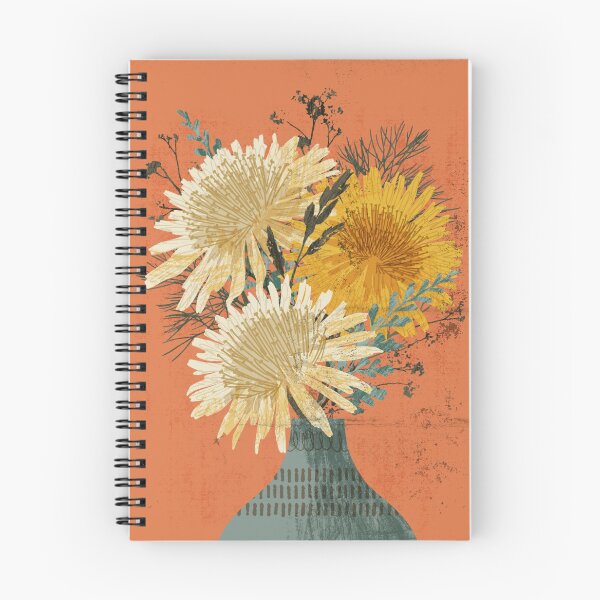Item preview, Asters in a vase designed and sold by RetroRudolphs.