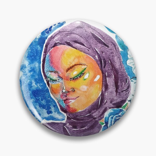 Item preview, "Whisper of the Breeze" - Watercolor Portrait designed and sold by Czartistic.