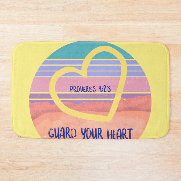 Item preview, Guard Your Heart - Old Testament Proverb designed and sold by ittybittyowl.