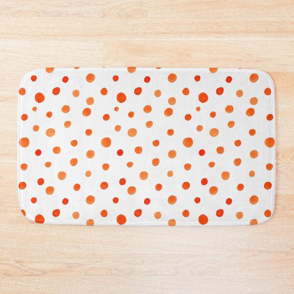 Item preview, Orange Polka Dispersion Print designed and sold by Instant  Manner.