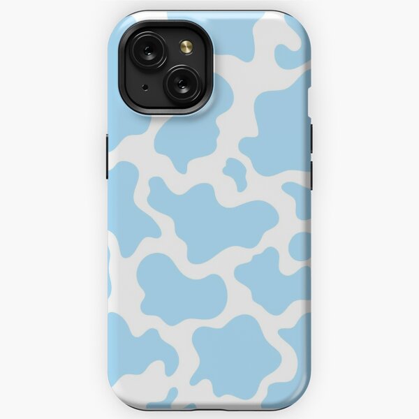 Lilac cow print iPhone Case by romirdrigz