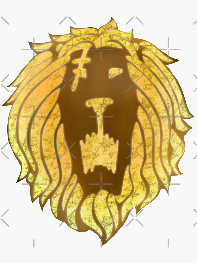 Lion's Sin of Pride - Escanor Tattoo - The Seven Deadly Sins - Nanatsu no Taizai" Sticker for Sale by Jorj-mania
