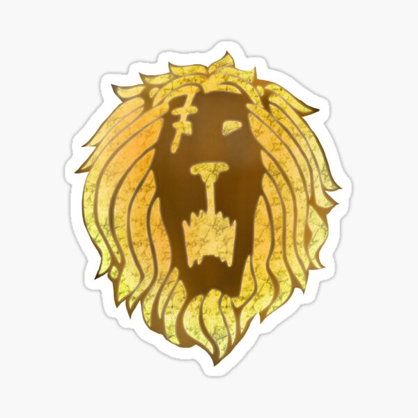 Pegatina for Sale con la obra «El pecado del orgullo del león - Escanor Tattoo - Los siete pecados capitales - Nanatsu no Taizai» de Jorj-mania