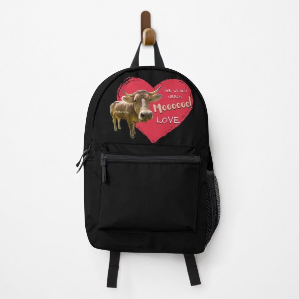 Item preview, See The Rural Life: The World Needs Moo! (more) Love! Cow with Heart; Farm animal pet  designed and sold by SeeTheRuralLife.