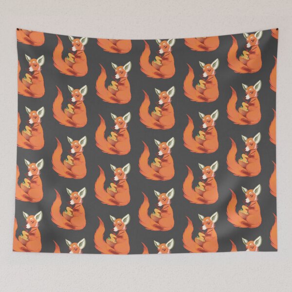 Item preview, Fuchs eats ramen designed and sold by EinfachKlim.