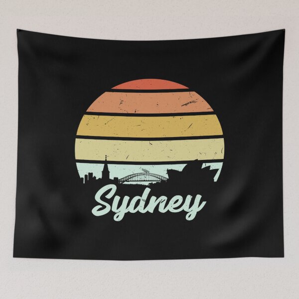 Item preview, Distressed Sydney Australia  Long Sleeve Orange color beautiful designed and sold by hanesmlwn64.