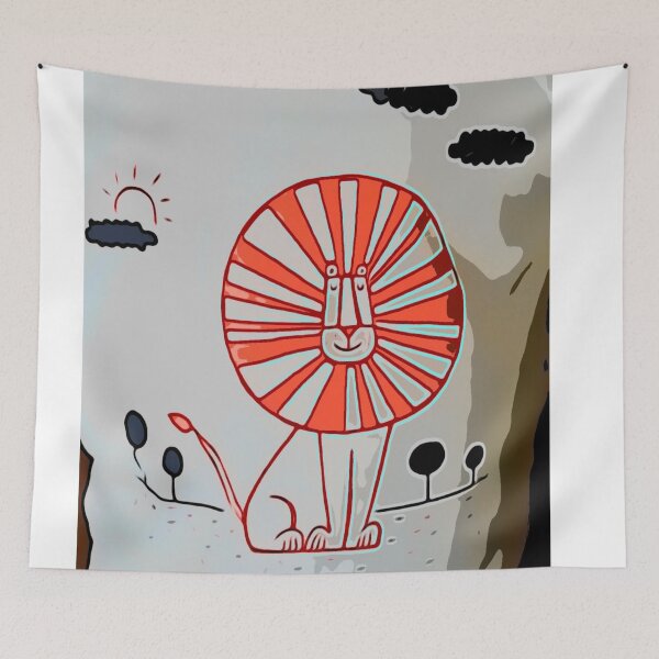 Item preview, happy lion designed and sold by mtargui2022.