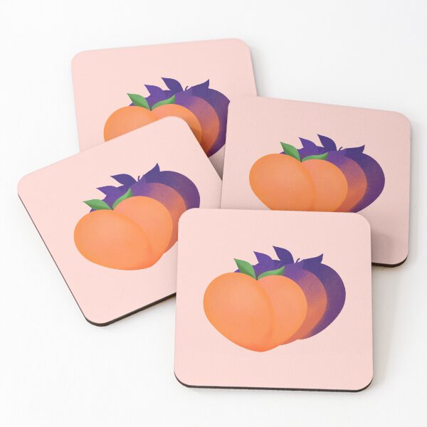 Item preview, Three Peach Emoji designed and sold by myfirstapt.